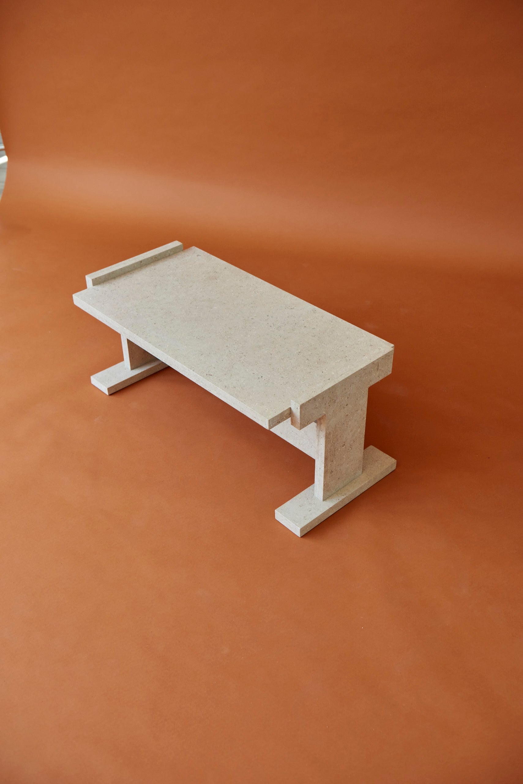 Limestone Neave Coffee Table by Nish Studio 6