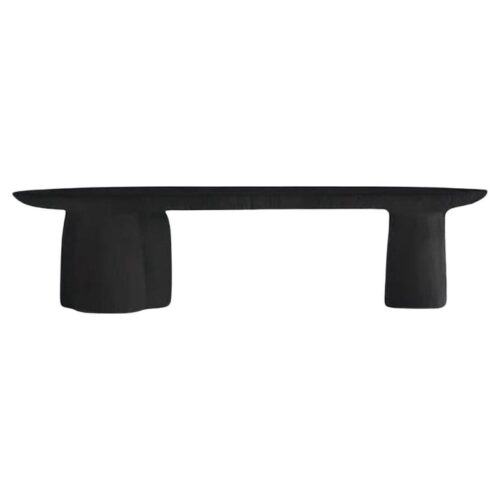 Long Black Coffee Table by Faina 1