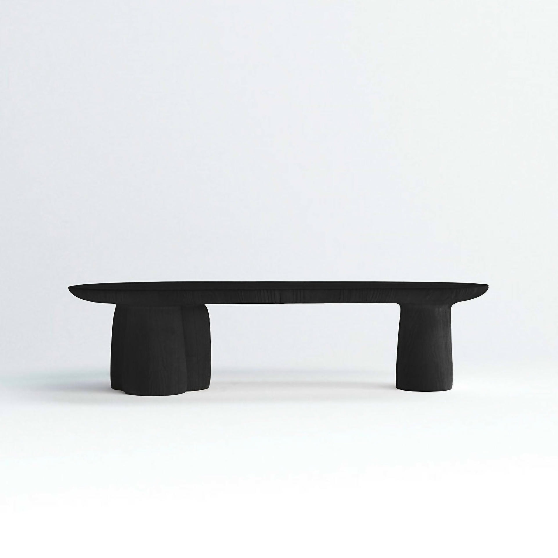 Long Black Coffee Table by Faina 2