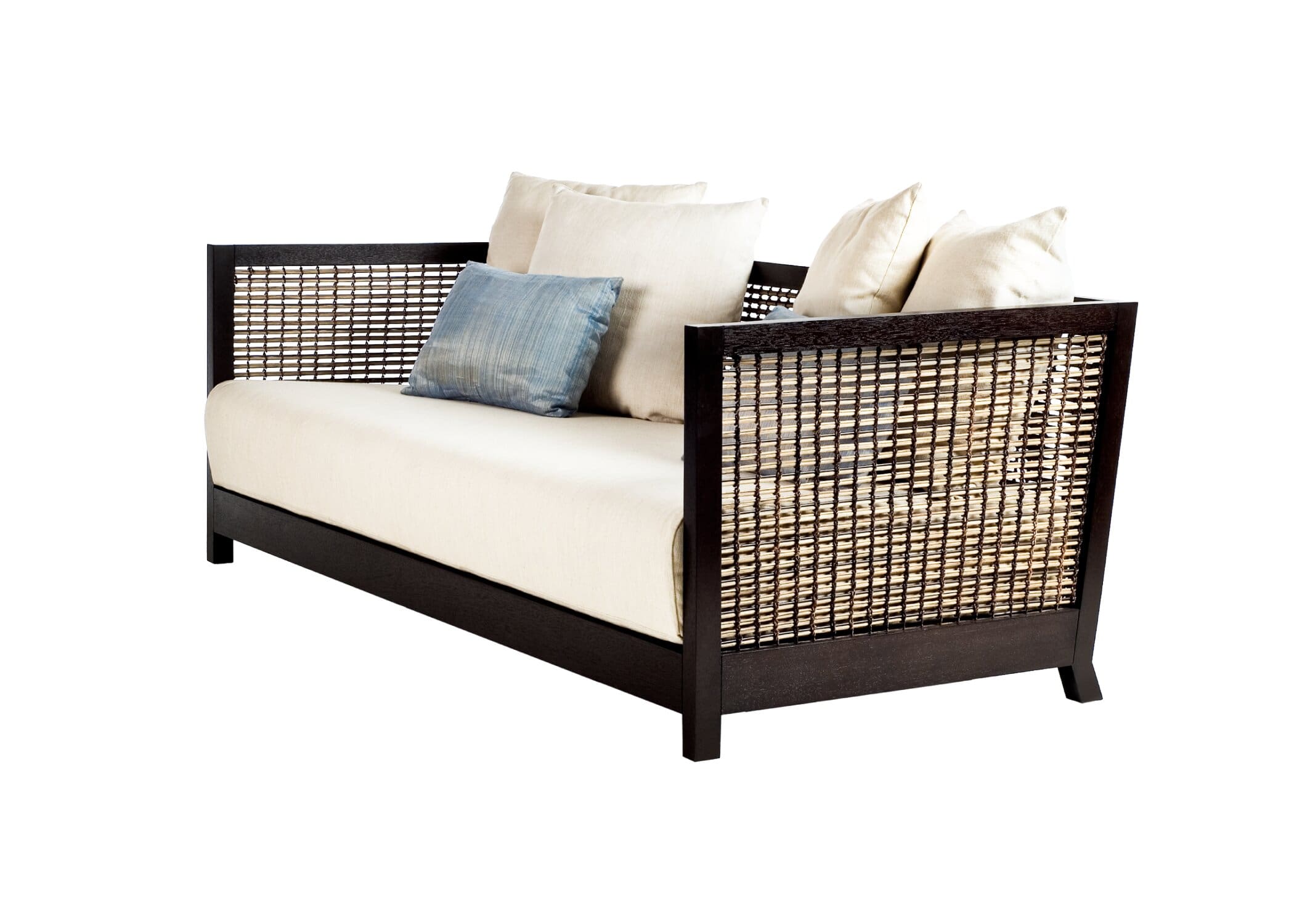 Maple Lowback Suzy Wong Sofa by Kenneth Cobonpue 3