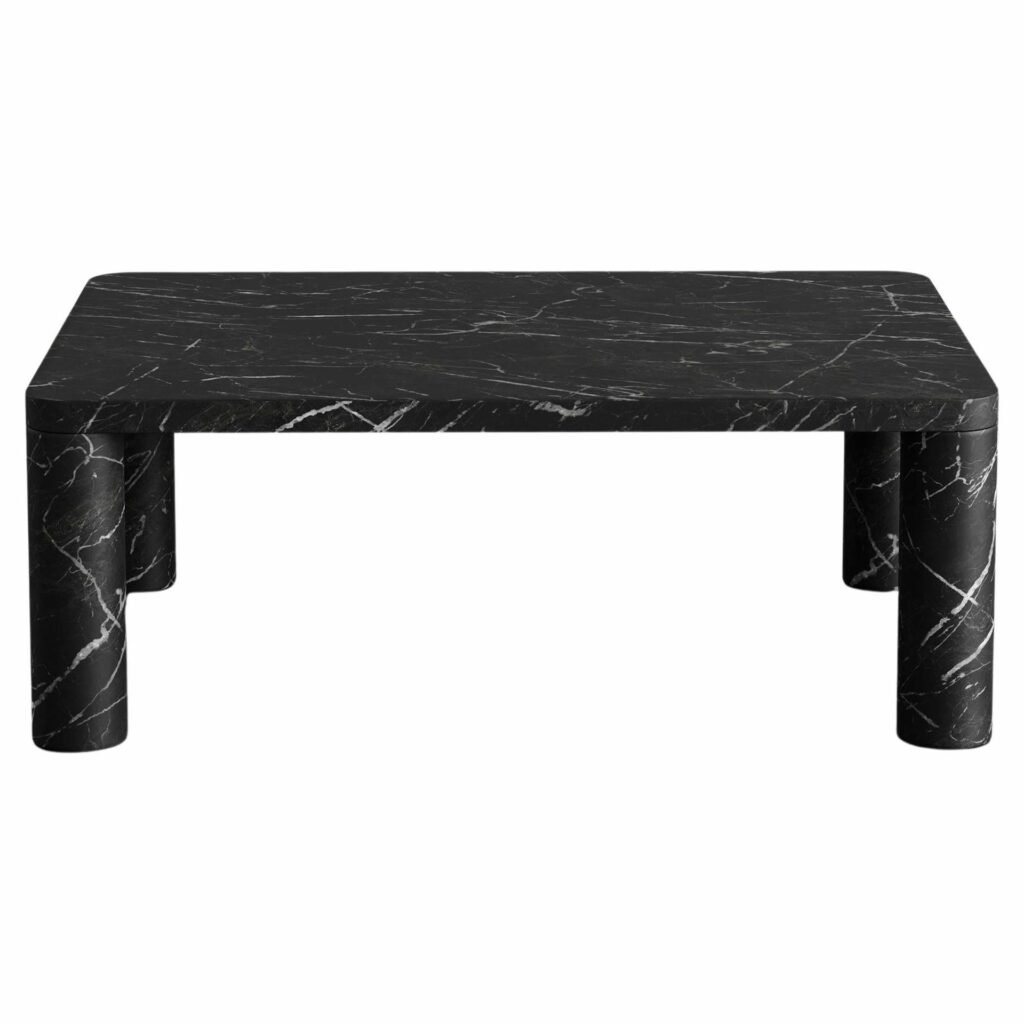 Nadia 96 Marble Coffee Table by Agglomerati 1