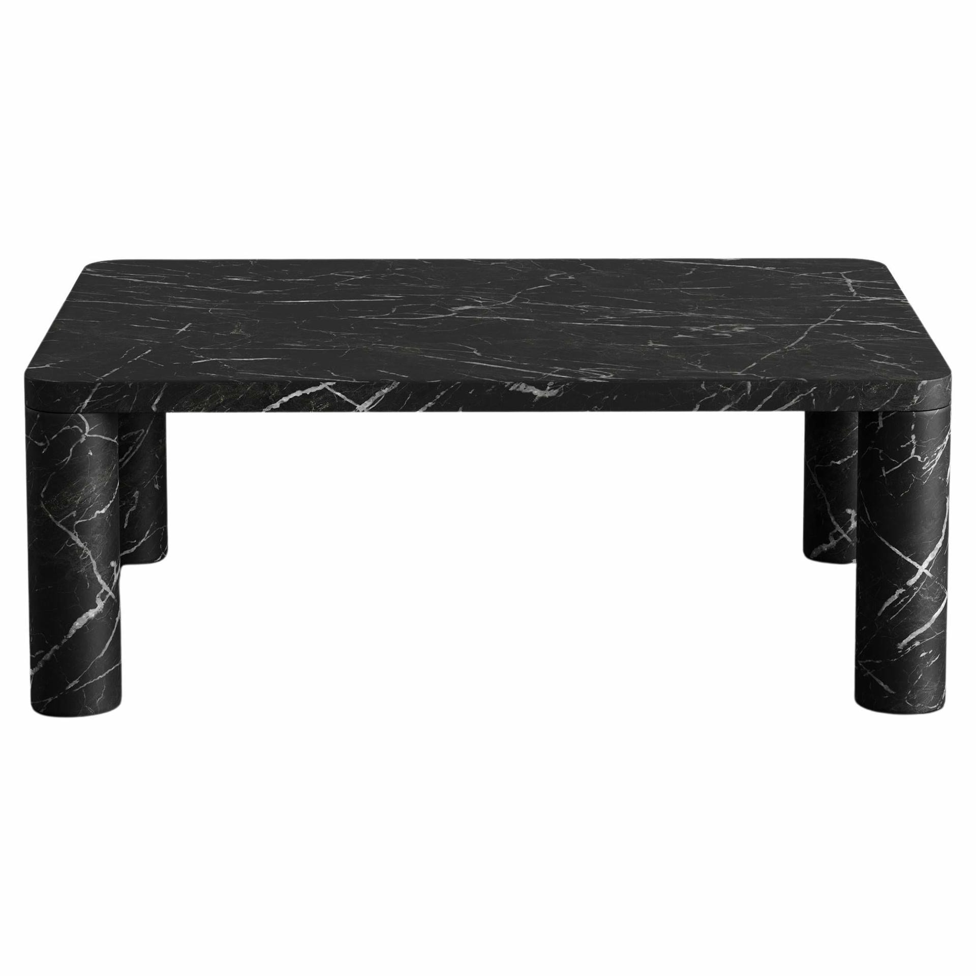 Nadia 96 Marble Coffee Table by Agglomerati 1