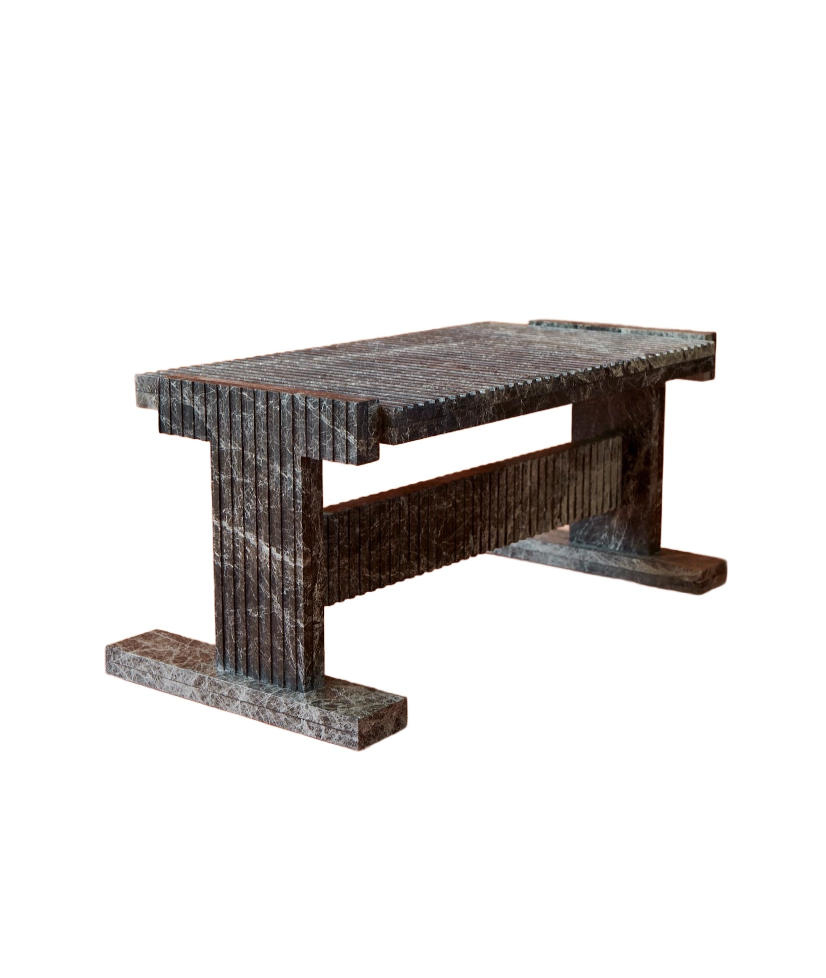 Olivia Emperador Neave Coffee Table by Nish Studio 1