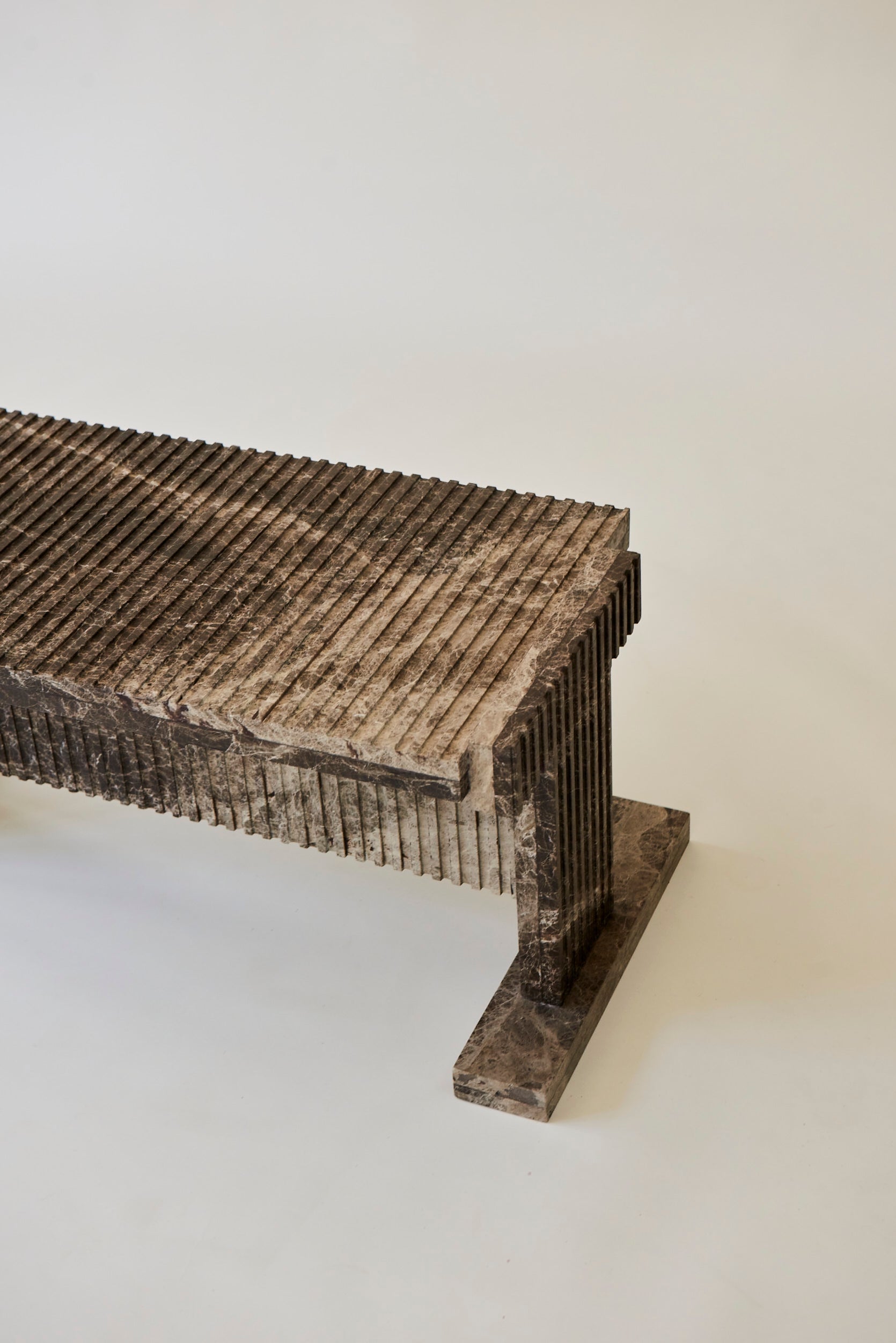 Olivia Emperador Neave Coffee Table by Nish Studio 7