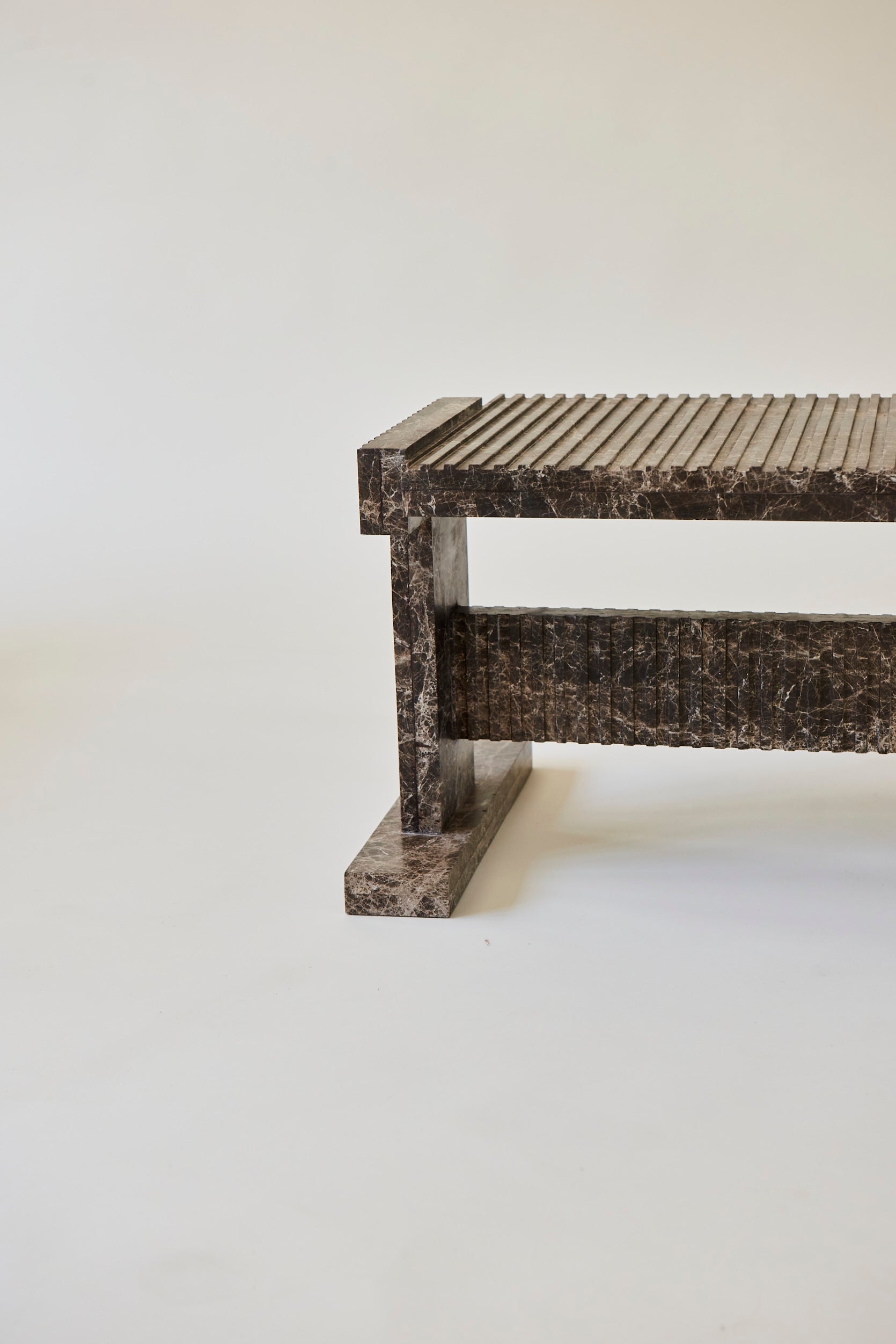 Olivia Emperador Neave Coffee Table by Nish Studio 8
