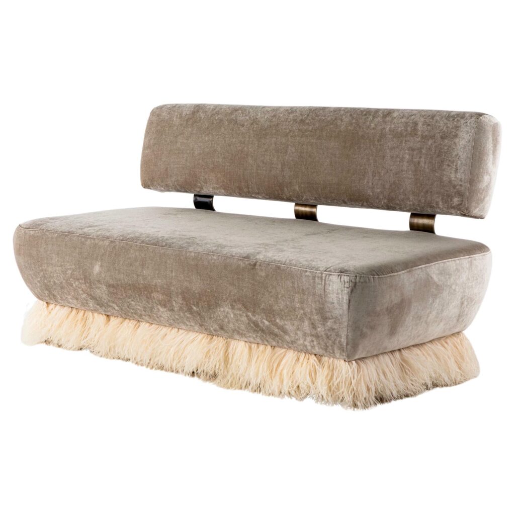 Ostrich Fluff Sofa by Egg Designs 1