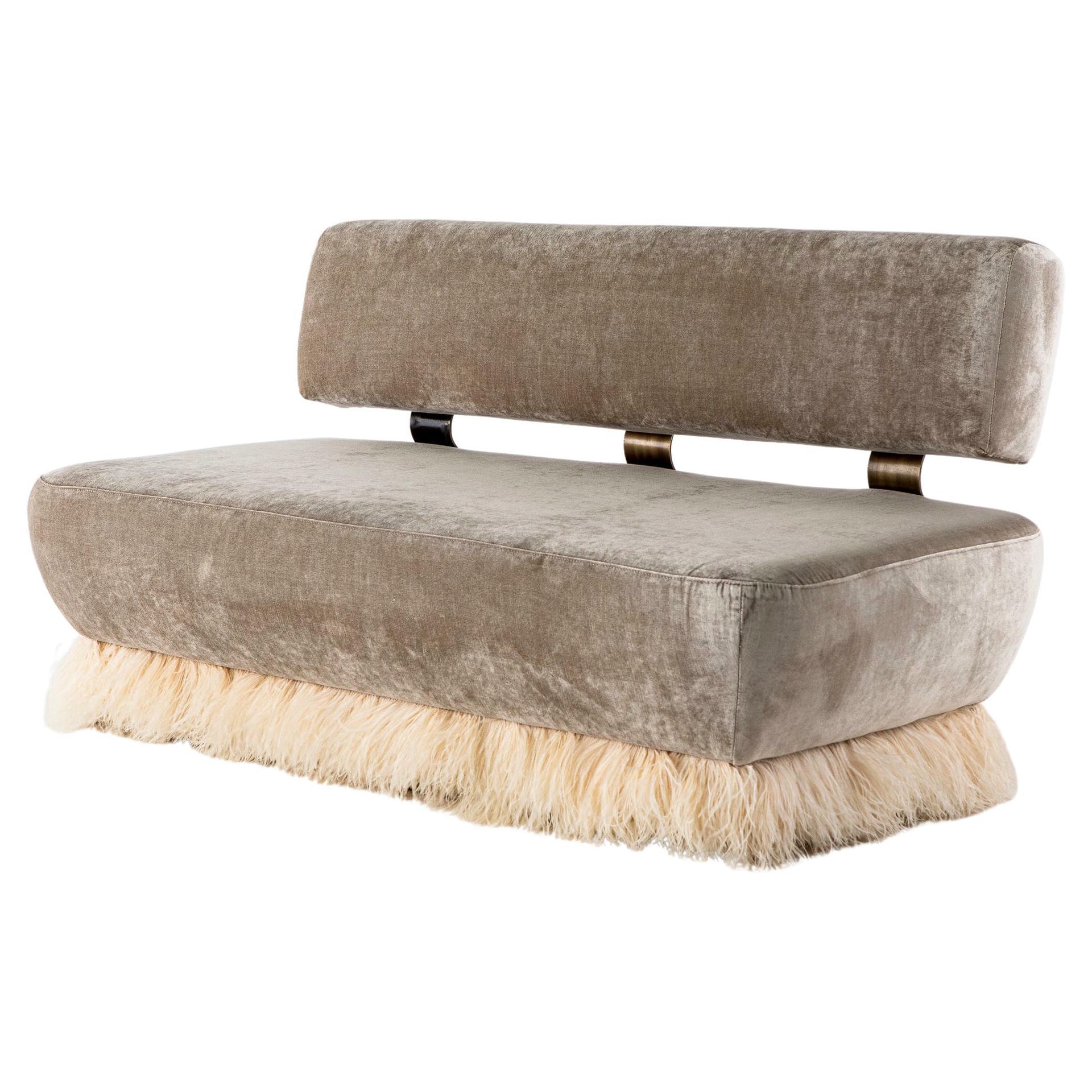 Ostrich Fluff Sofa by Egg Designs 1