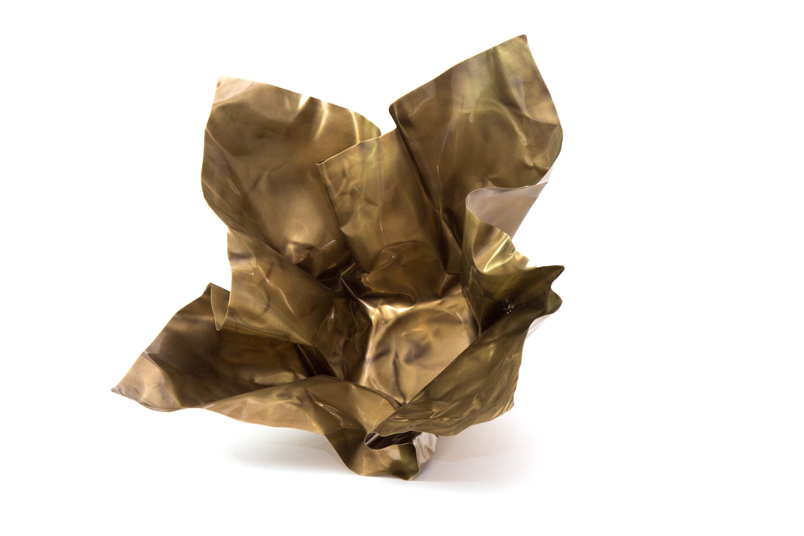 Paper Brass Bowl III by Gentner Design 3
