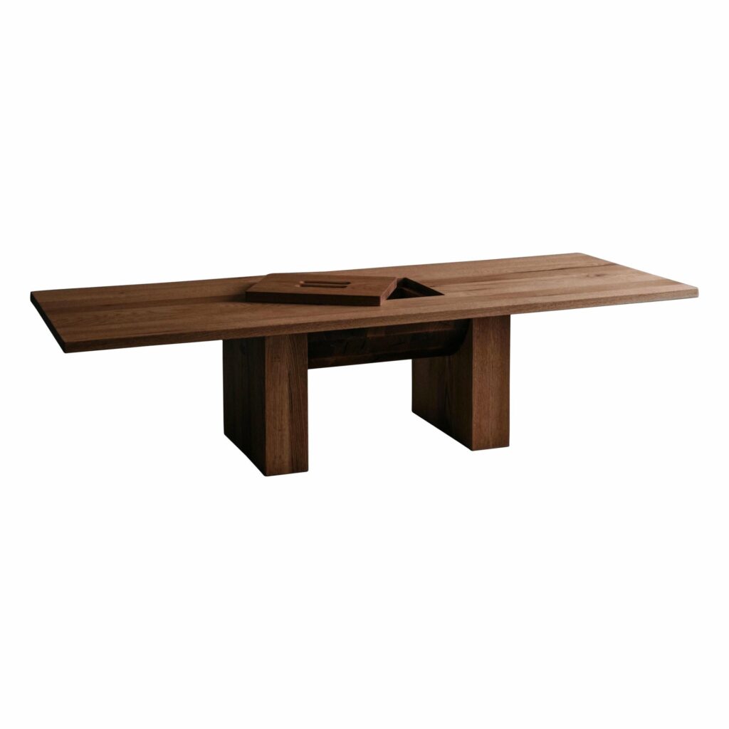 Red Oak Coffee Table by Odami 1