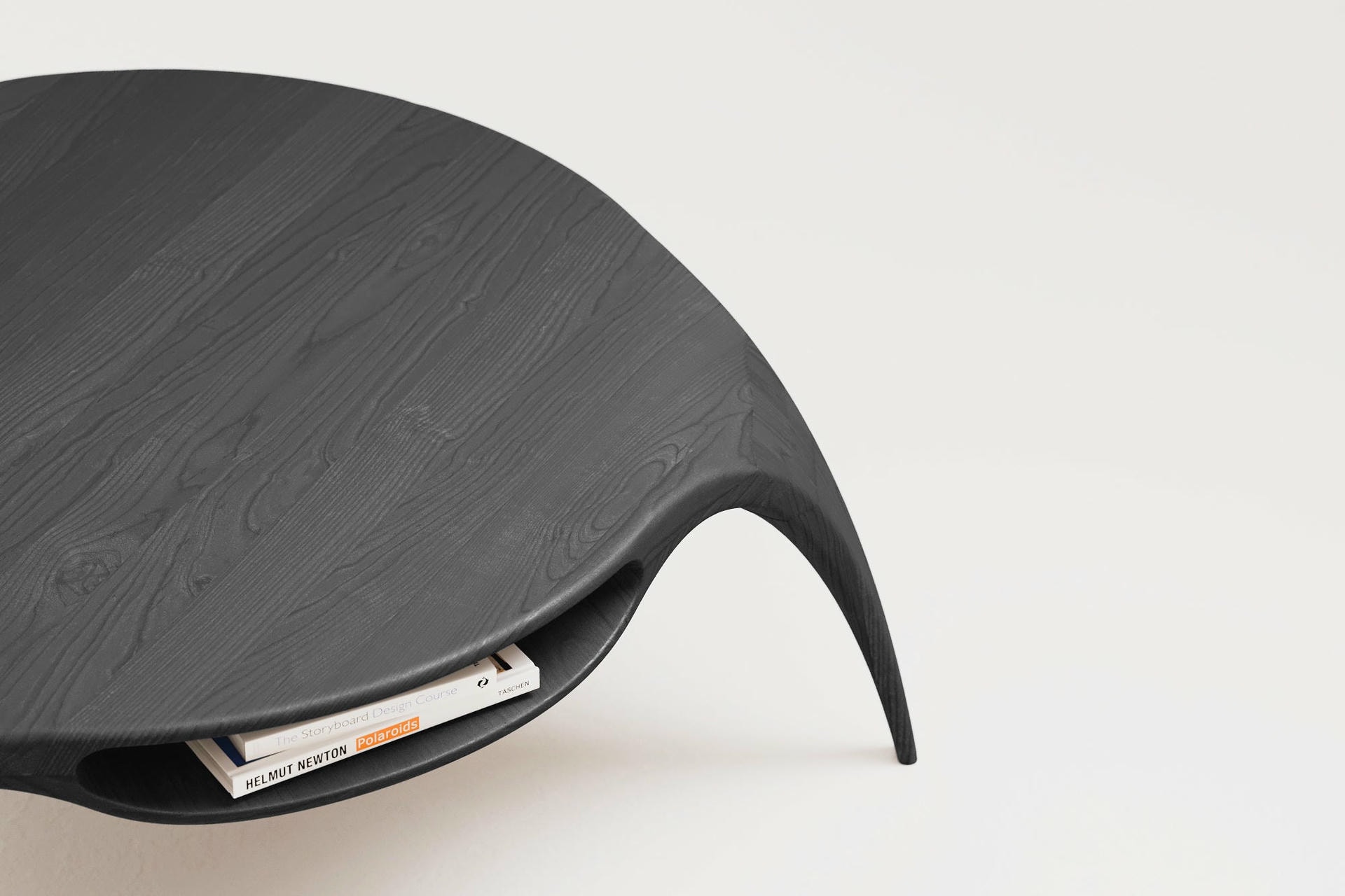 Sankao Coffee Table in Iroko Wood by Henka Lab 14