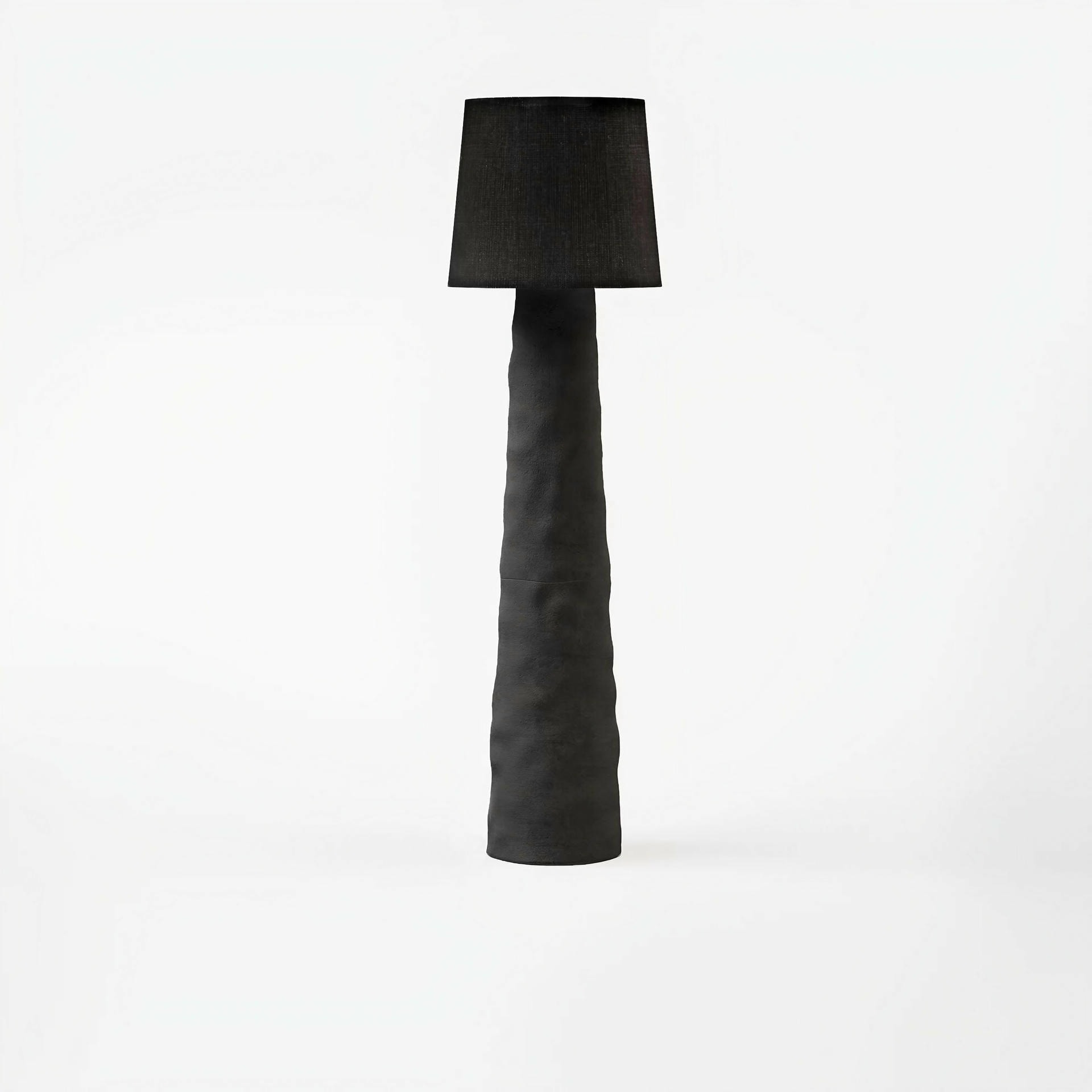 Sculpted Clay Floor Lamp by FAINA 2
