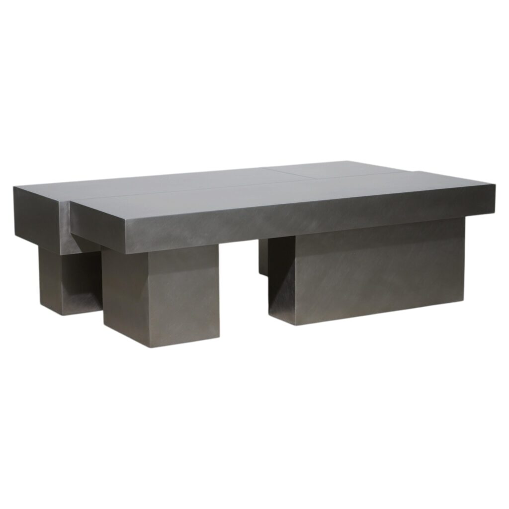 Small Layered Steel Coffee Table by Hyungshin Hwang 1