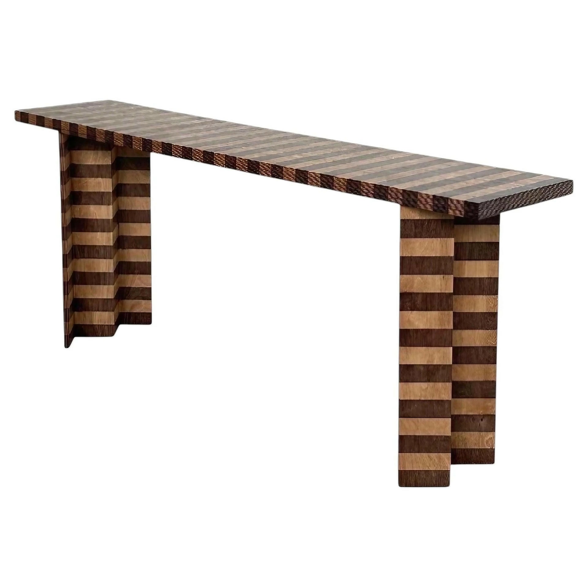 Striped Console Table by Goons 1