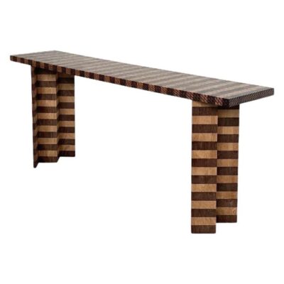 Striped Console Table by Goons