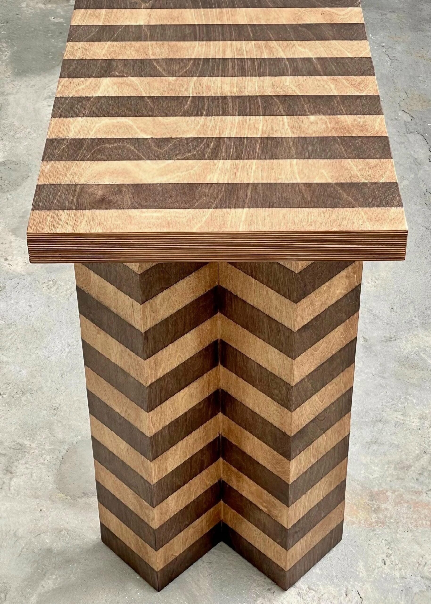 Striped Console Table by Goons 5