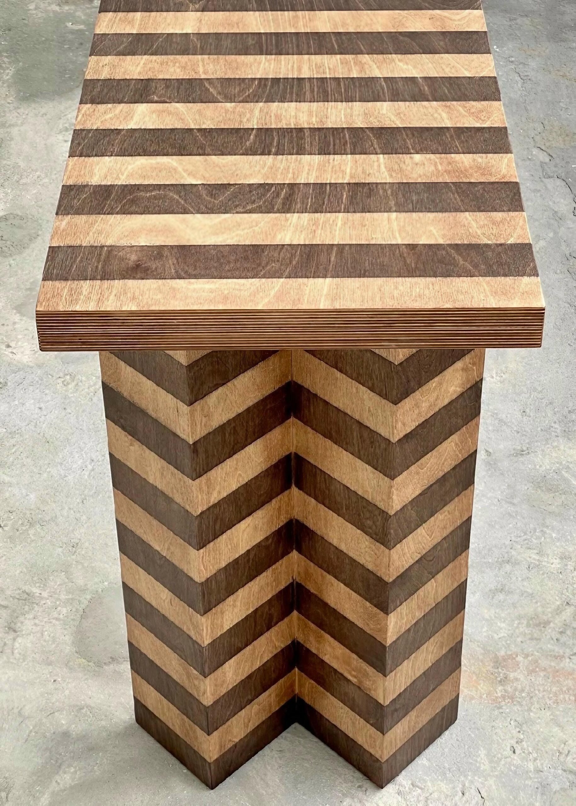 Striped Console Table by Goons 5