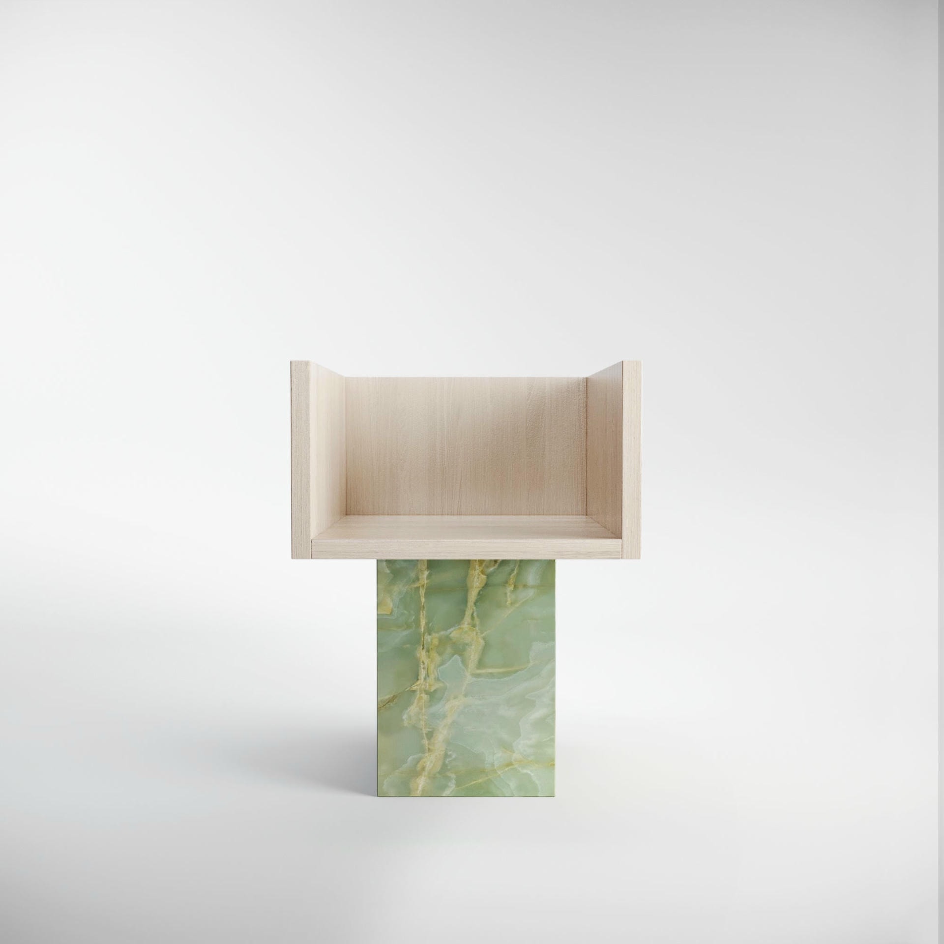 Trono Onyx Green Persian Chair by Lisa Franzen 2