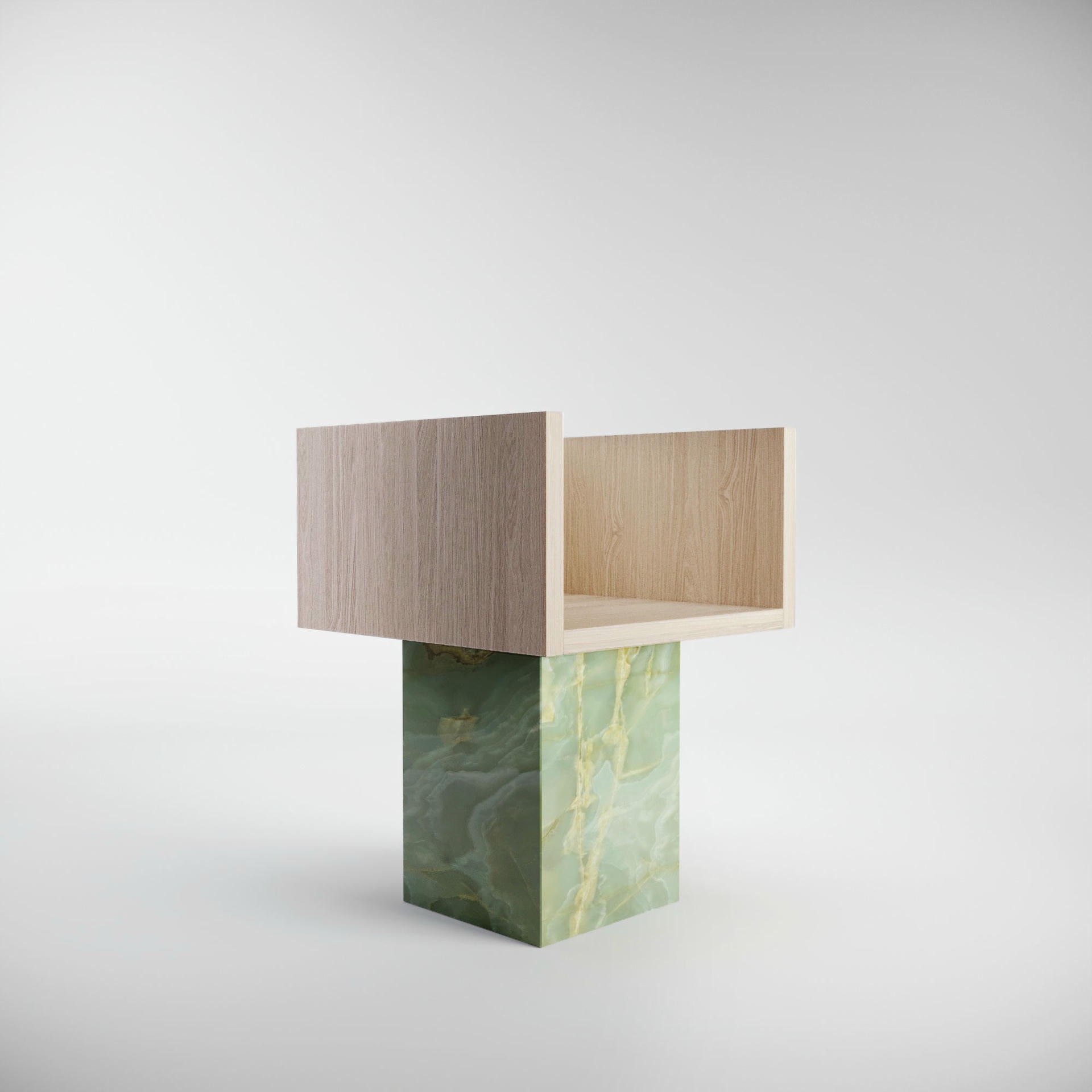 Trono Onyx Green Persian Chair by Lisa Franzen 5