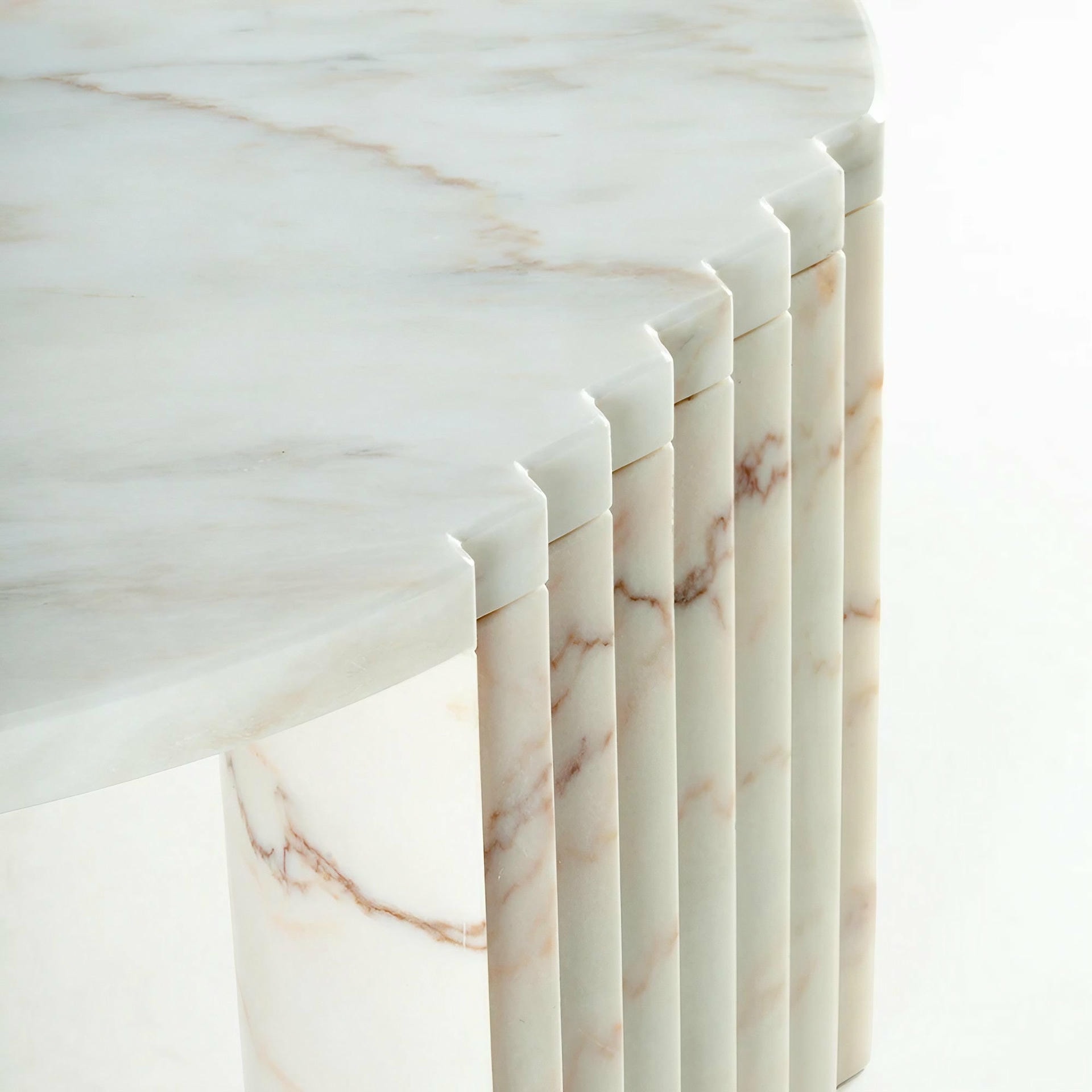Unique Marble Caravel Center Table by Collector 4