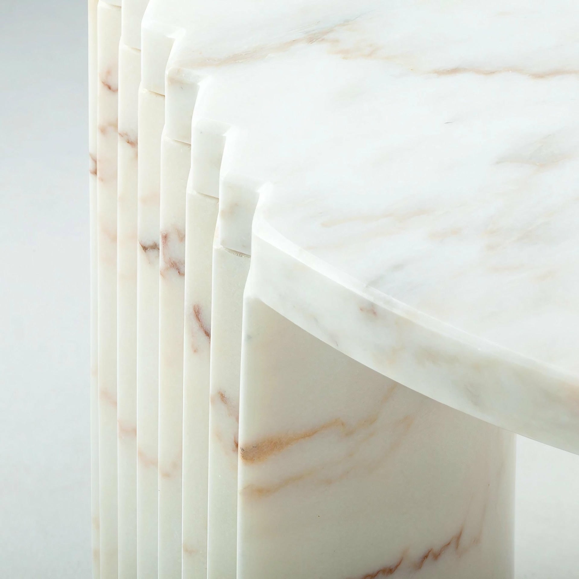 Unique Marble Caravel Center Table by Collector 5