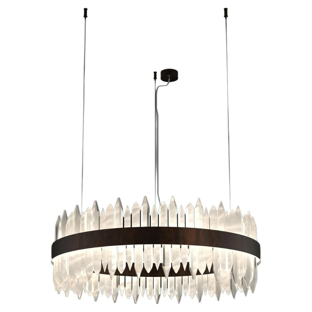 Urano Ruggine of Florence 100 Pendant Light 2 by Alabastro Italiano 1