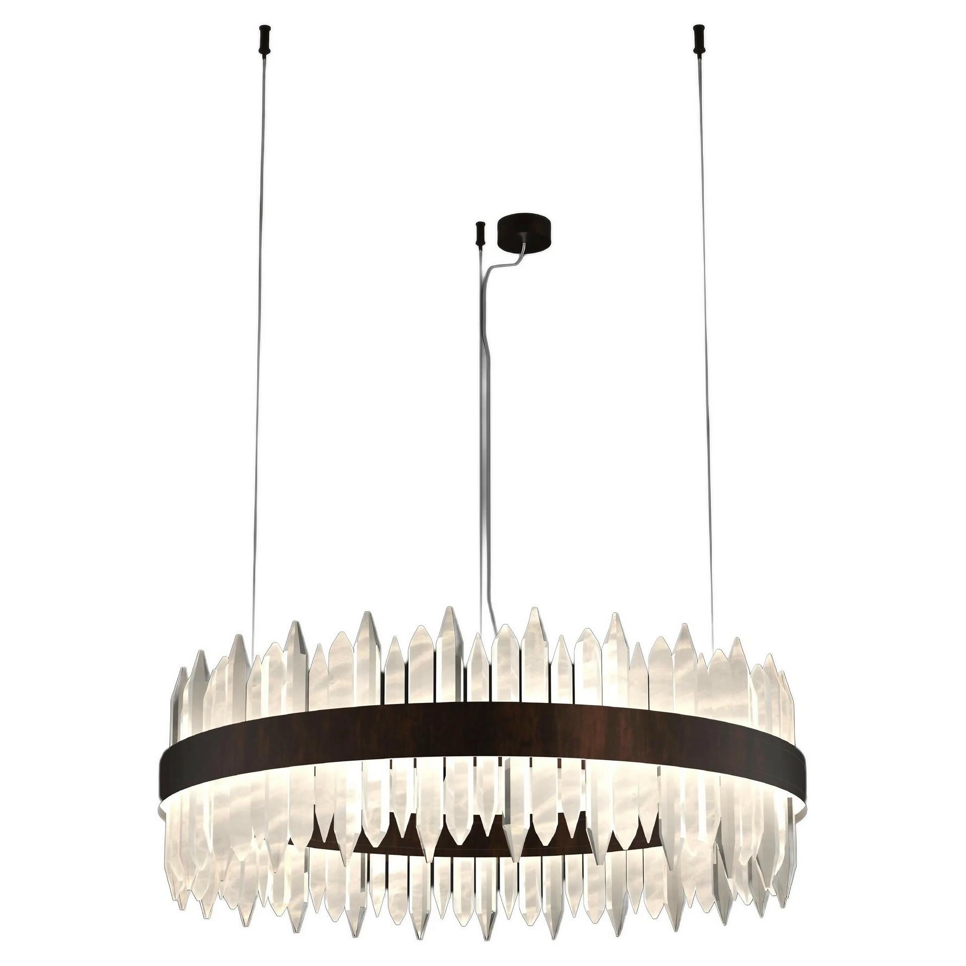 Urano Ruggine of Florence 100 Pendant Light 2 by Alabastro Italiano 1