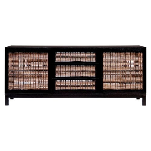 Walnut Suzy Wong Buffet Cabinet by Kenneth Cobonpue 1