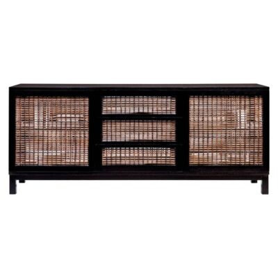 Walnut Suzy Wong Buffet Cabinet by Kenneth Cobonpue