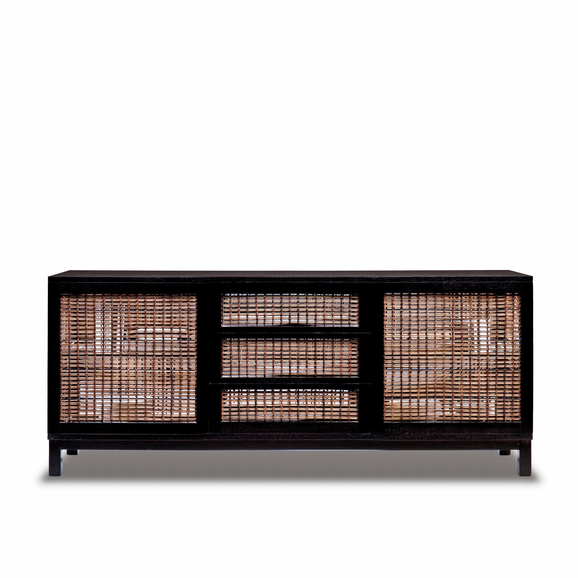 Walnut Suzy Wong Buffet Cabinet by Kenneth Cobonpue 2