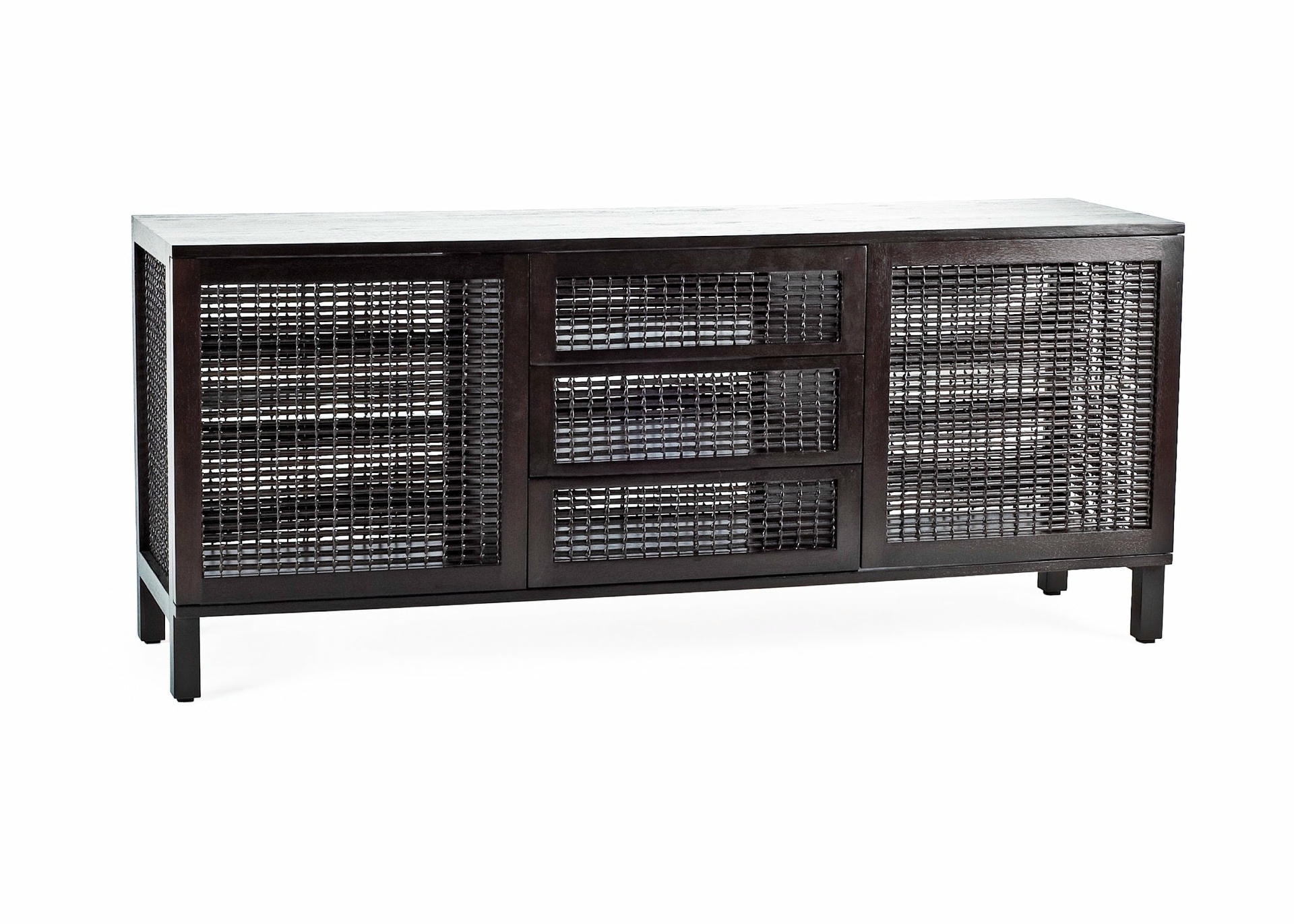 Walnut Suzy Wong Buffet Cabinet by Kenneth Cobonpue 3