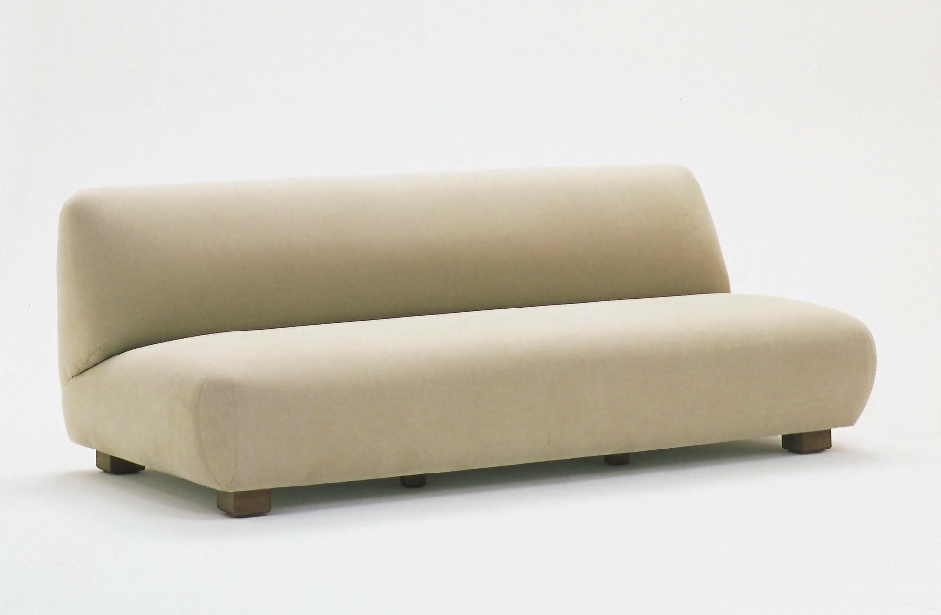 Beige Two Seat Cadaques Contemporary Art Sofa by Federico Correa Alfonso Mila 2