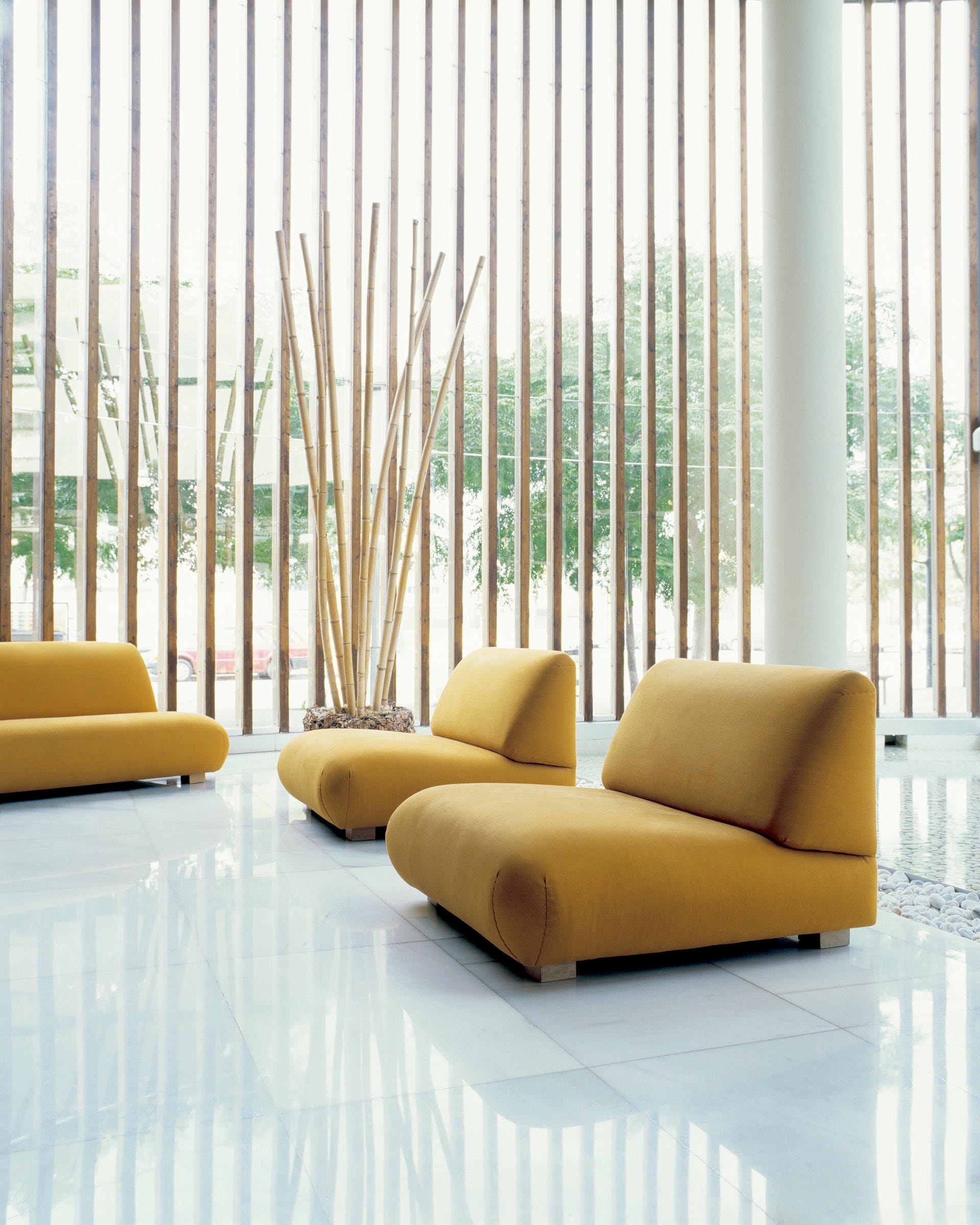 Beige Two Seat Cadaques Contemporary Art Sofa by Federico Correa Alfonso Mila 6
