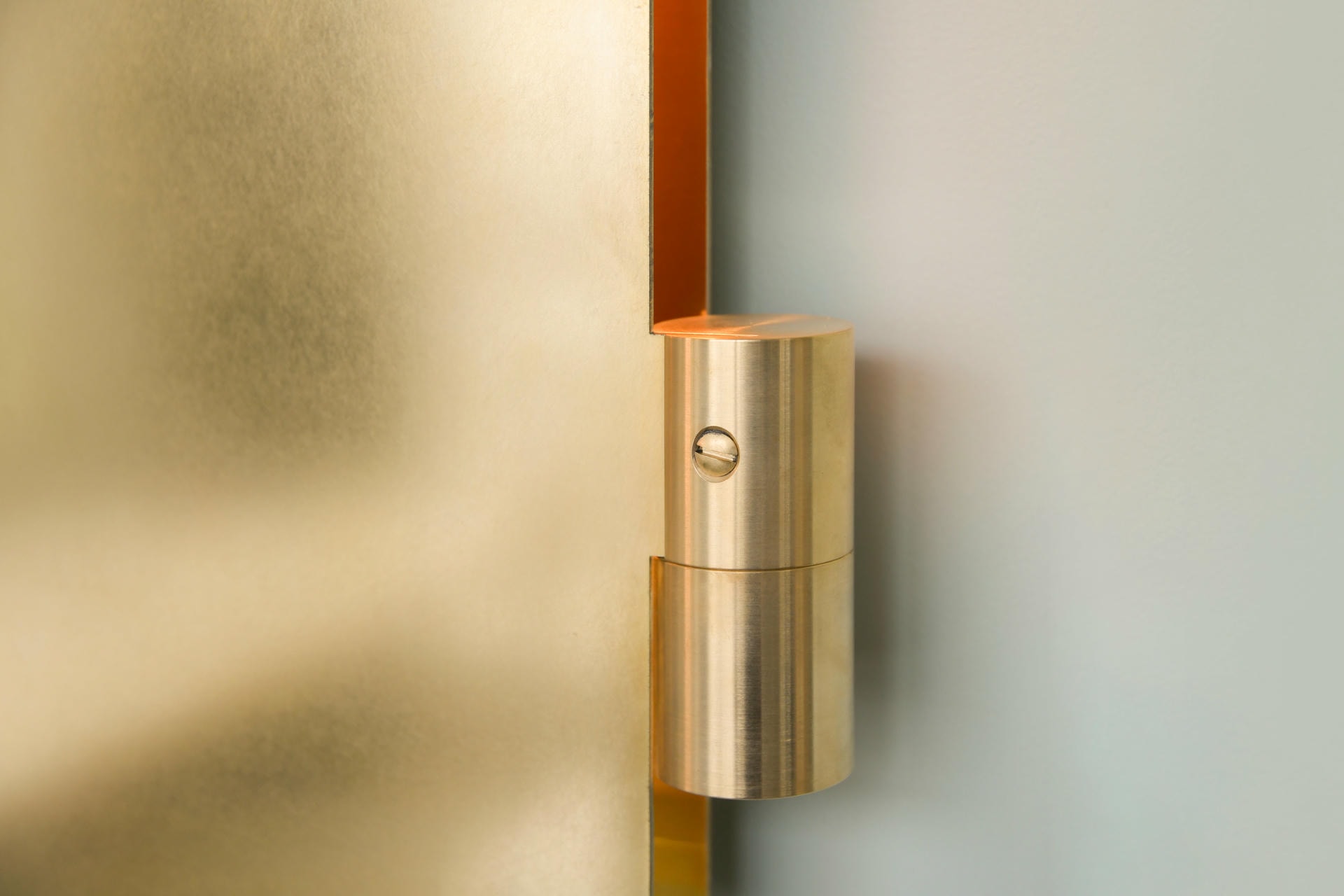 Brass Triptychs Enlighted Mirror by Jesse Visser 4