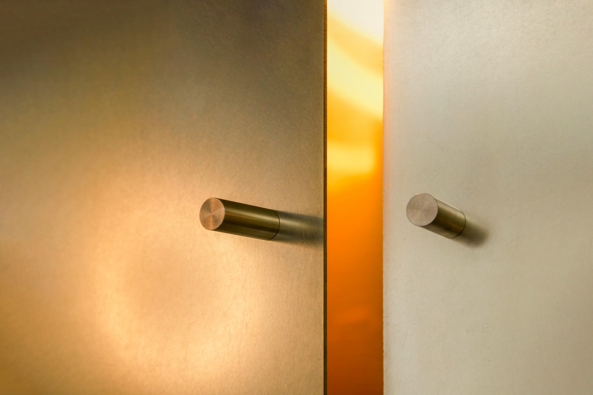 Brass Triptychs Enlighted Mirror by Jesse Visser 5
