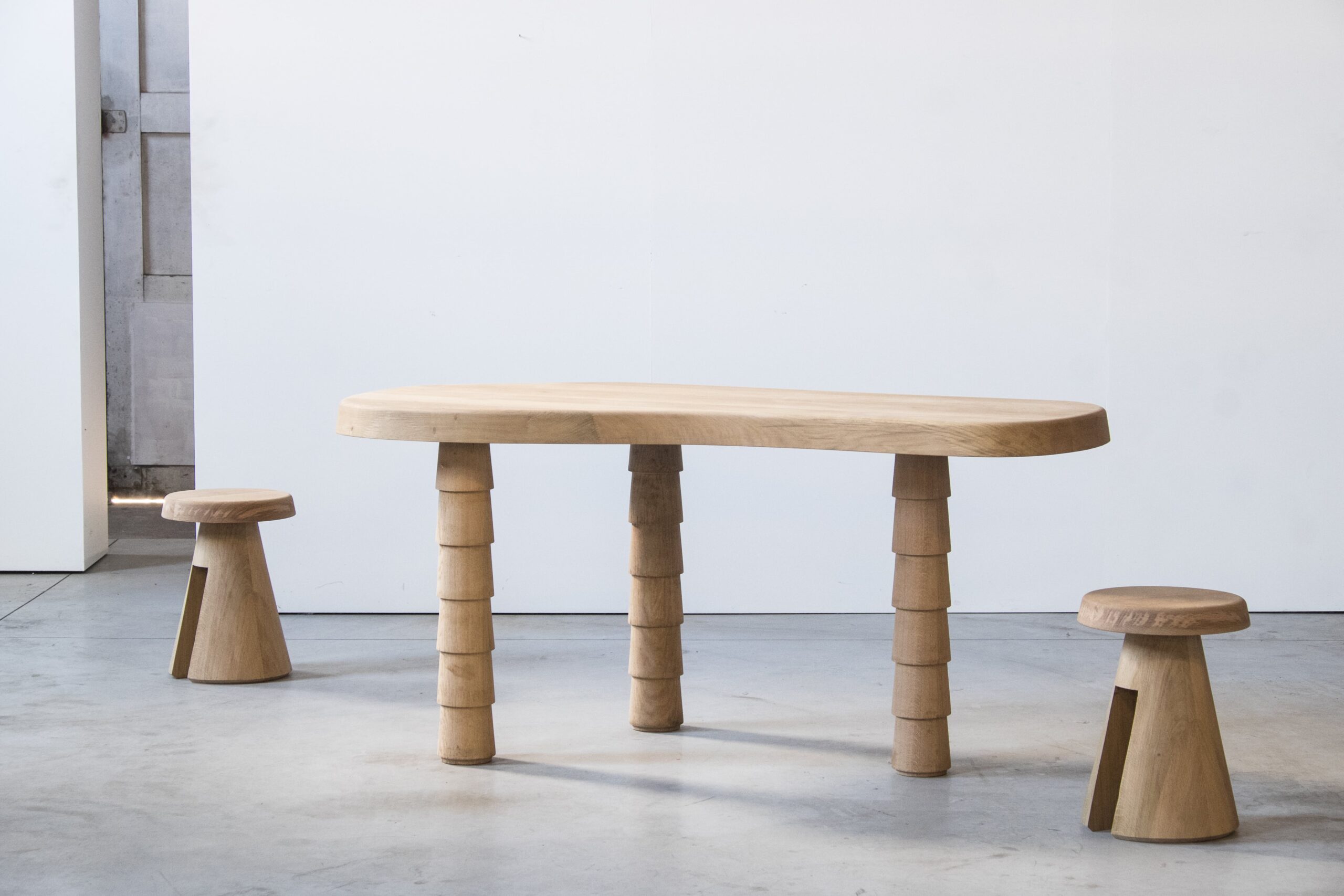 Data Table Oak M by Atelier Thomas Serruys 16
