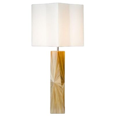 Franck Yellow Table Lamp by Pierre-Axel Coulibeuf