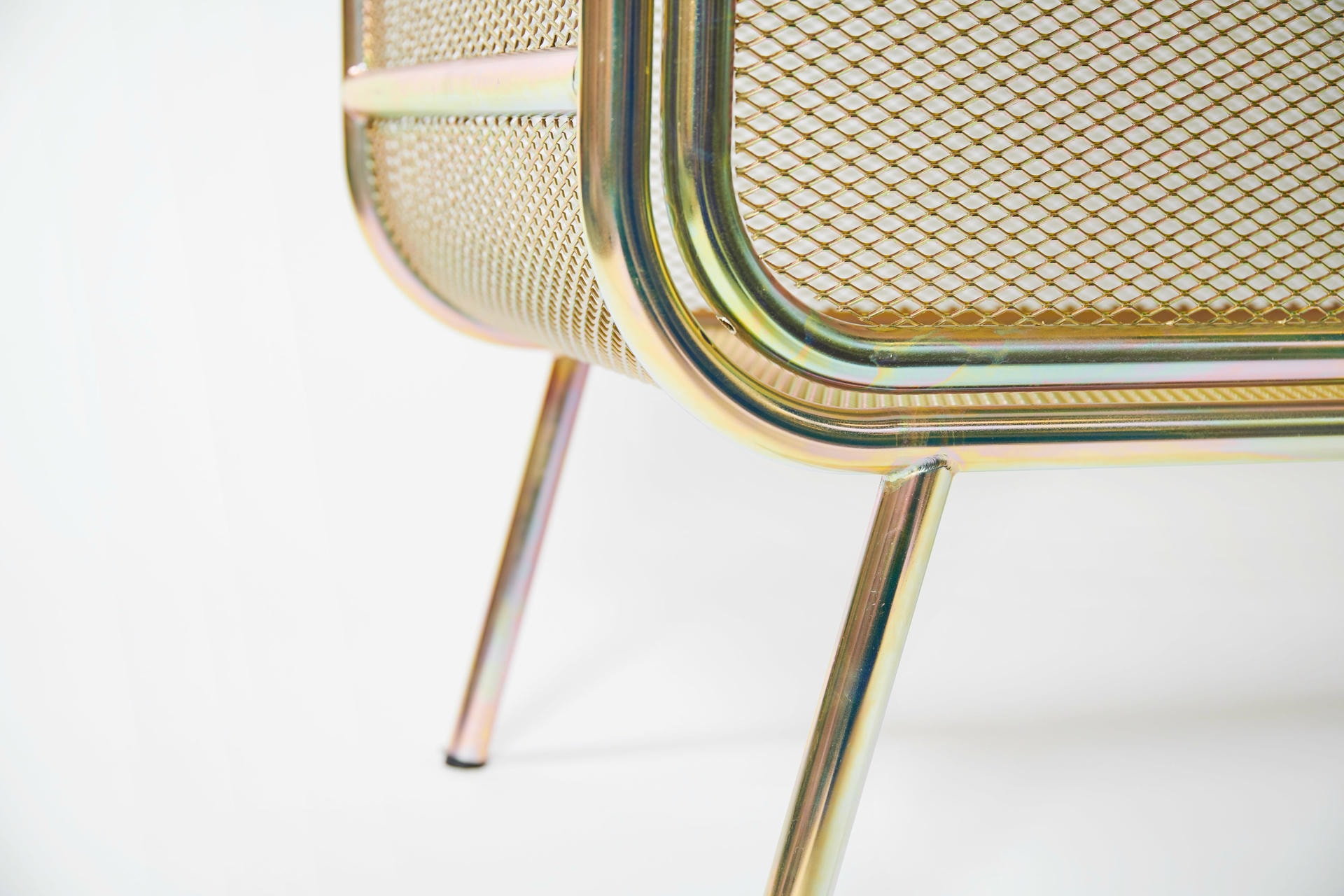 Large Harold Gold Cabinet by Jesse Visser 3