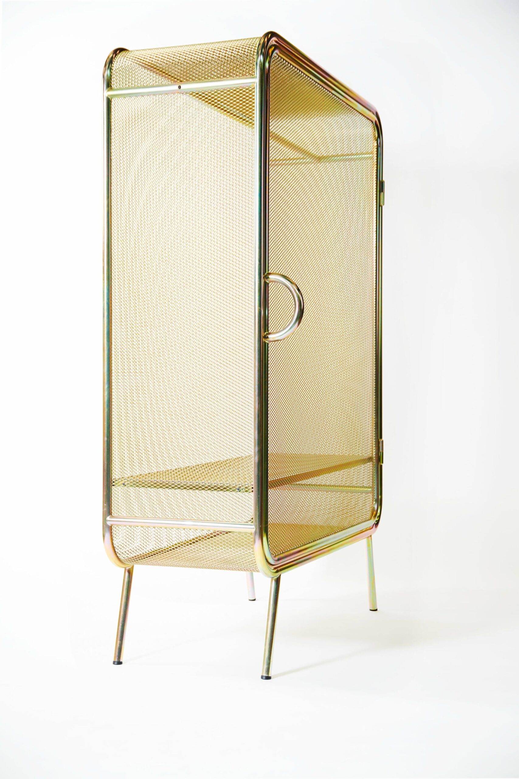Large Harold Gold Cabinet by Jesse Visser 6