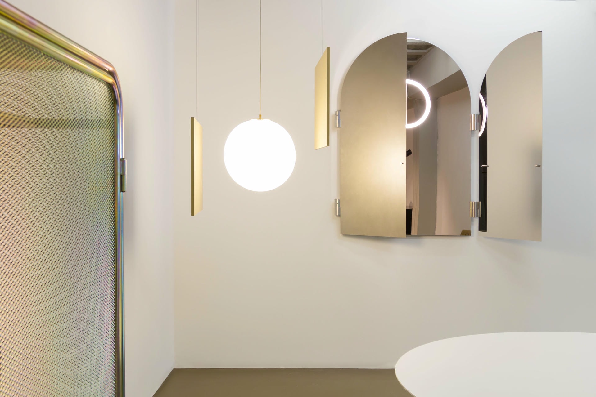 Monumental Triptychs Enlighted Mirror by Jesse Visser 8