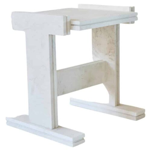 Neave Marble Side Table by Nish Studio 1