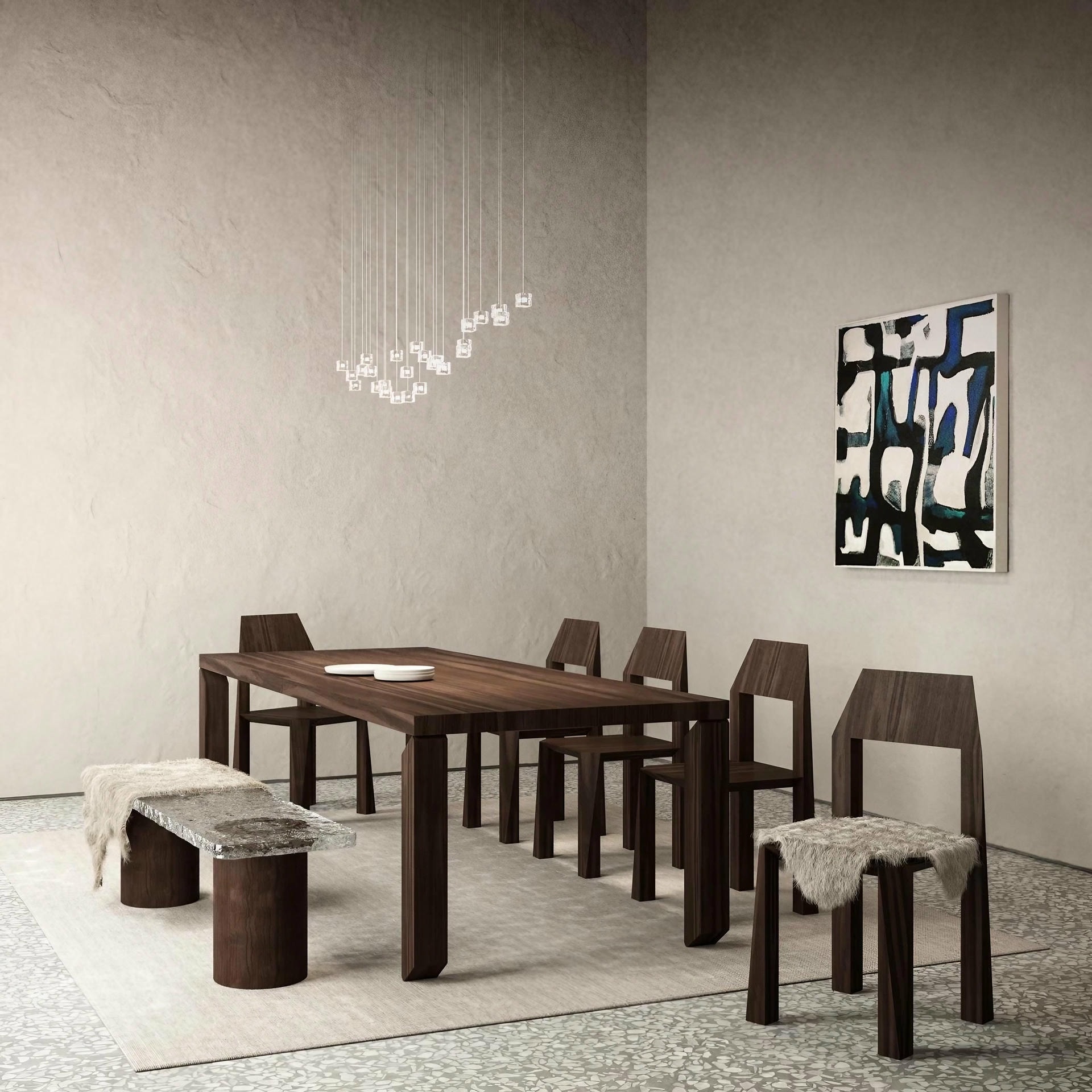 Tiptoe Bench Table by dAM Atelier 4