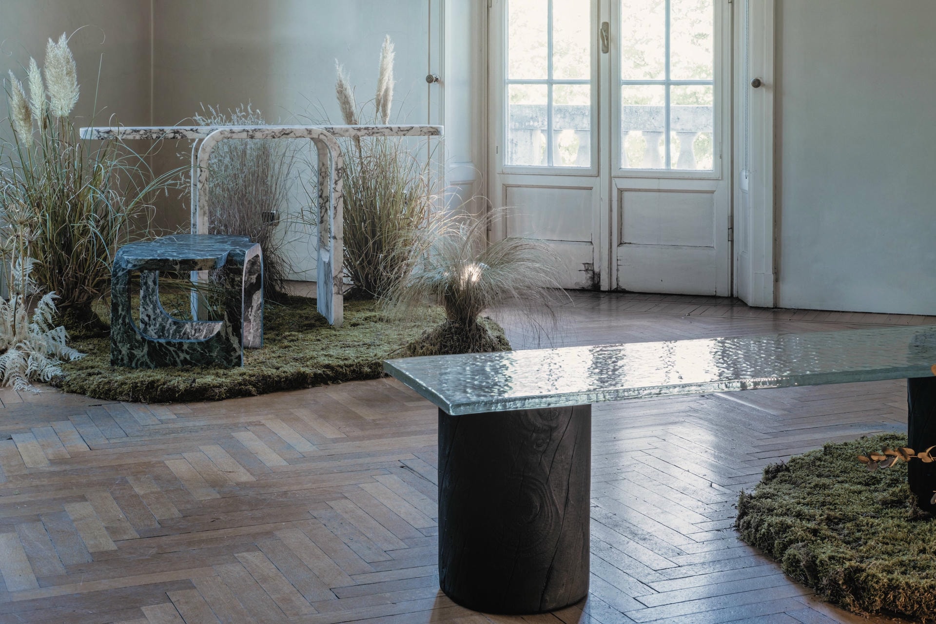 Tiptoe Bench Table by dAM Atelier 5