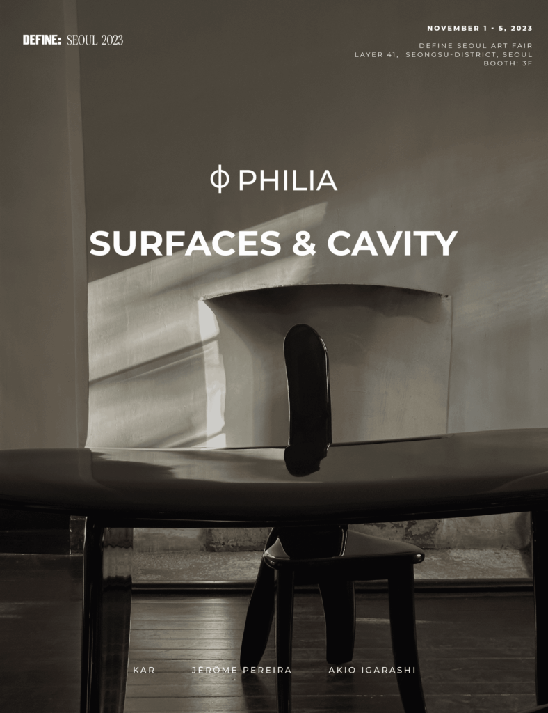 poster galerie philia surfaces and cavity seoul