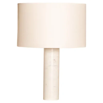 White Marble Pipo Table Lamp by Simone & Marcel