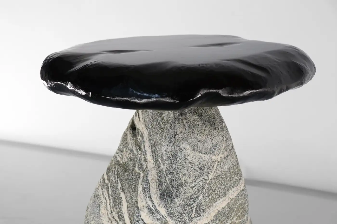 Black Bolete Side Table by Henry Dath 4