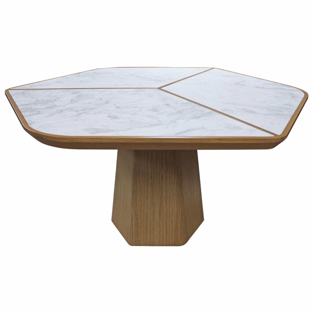 Evolve Dining Table for Marbleous by Buket Hoscan Bazman 1