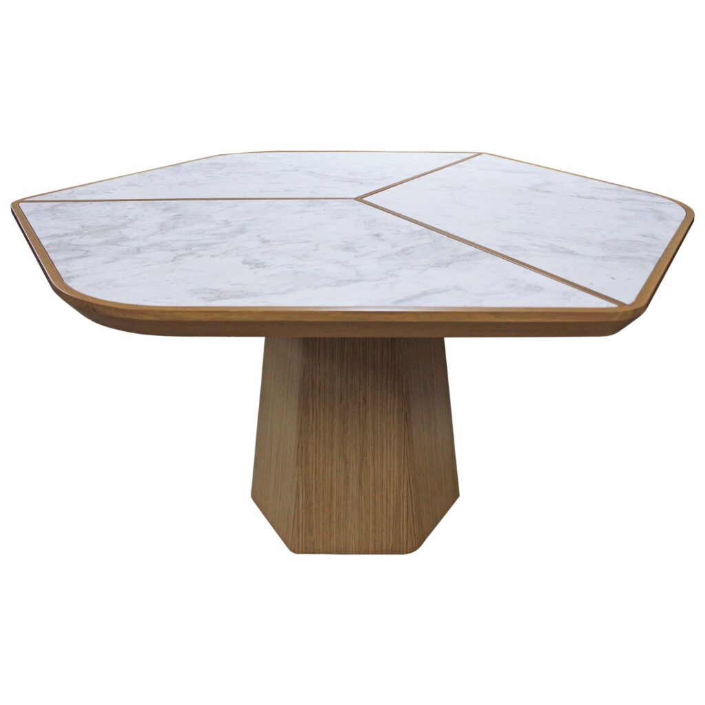 Evolve Dining Table for Marbleous by Buket Hoscan Bazman 1