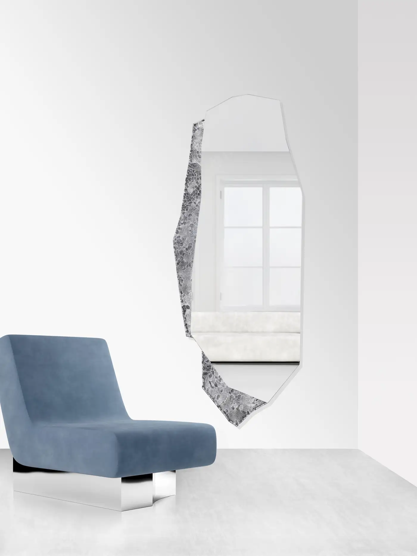 Fragment Wall Mirror by ROCHE FRRES 16