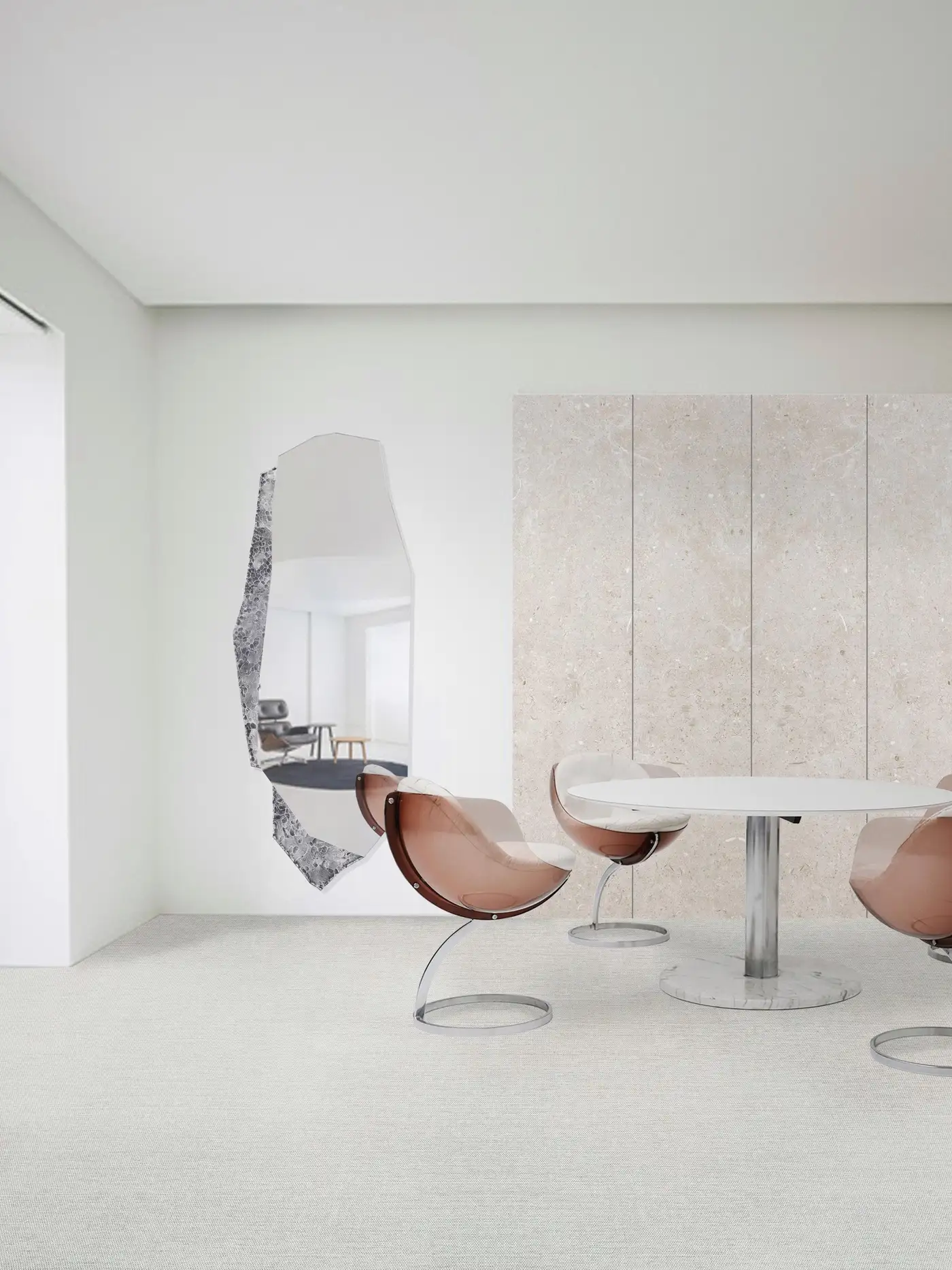 Fragment Wall Mirror by ROCHE FRRES 18