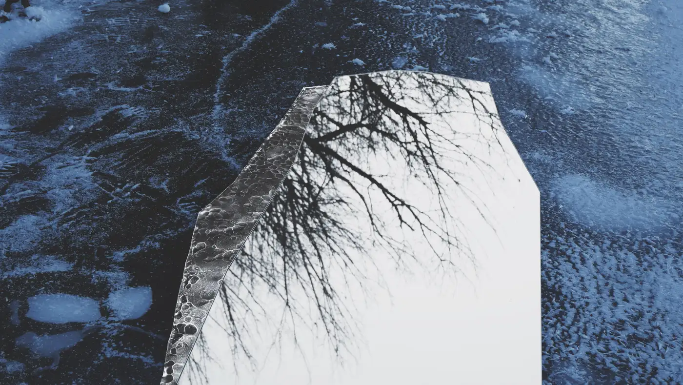 Fragment Wall Mirror by ROCHE FRRES 7